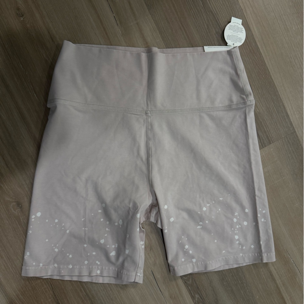 Aerie tan Bike Shorts with High Waistband